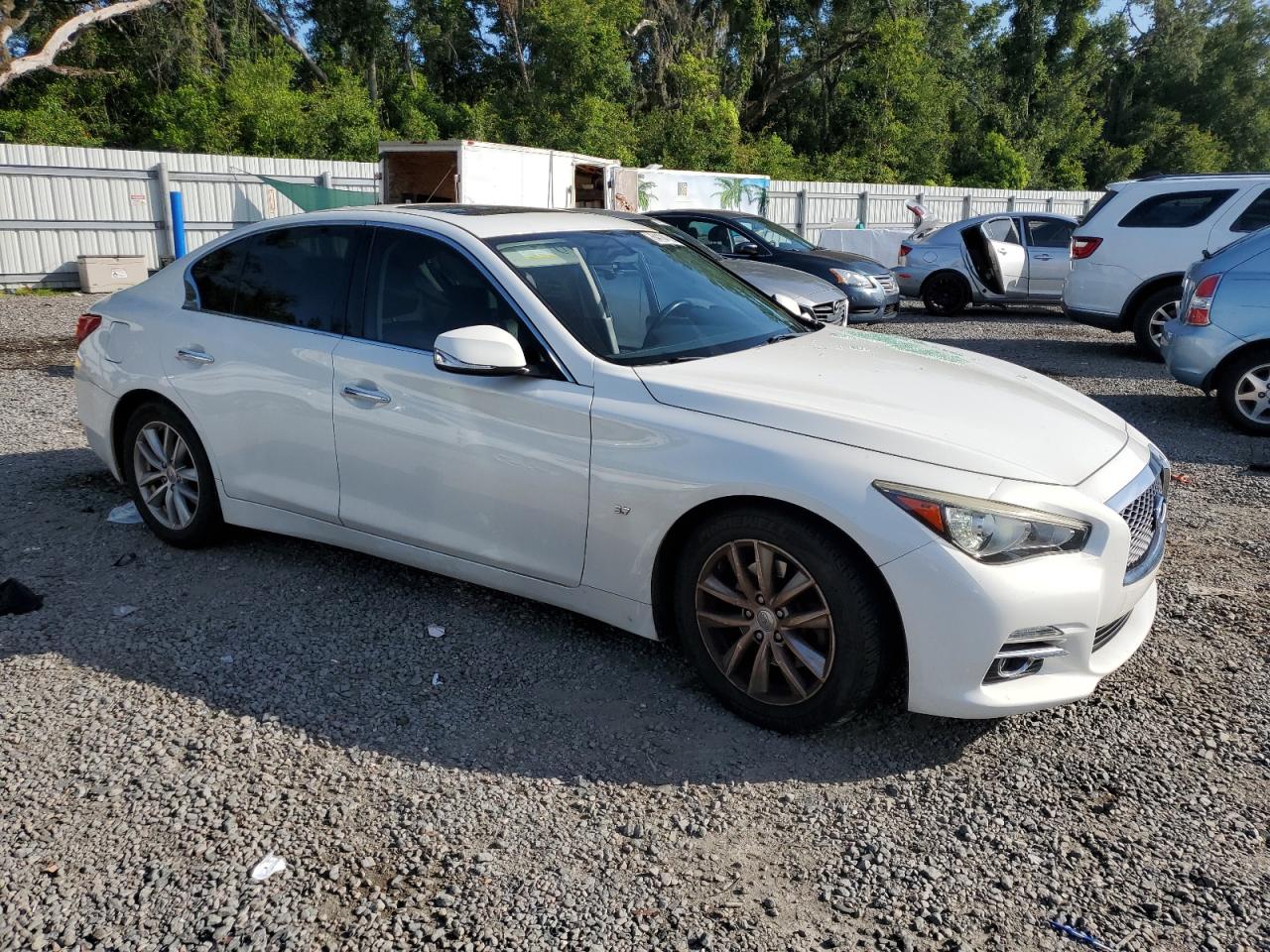 2014 Infiniti Q50 Base VIN: JN1BV7AP7EM689262 Lot: 64184705