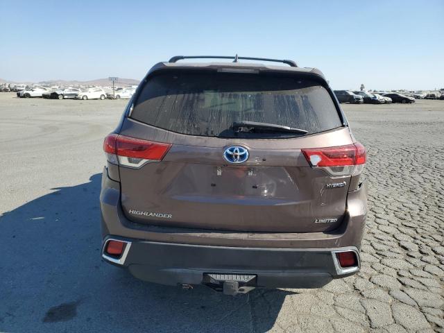  TOYOTA HIGHLANDER 2017 Brown