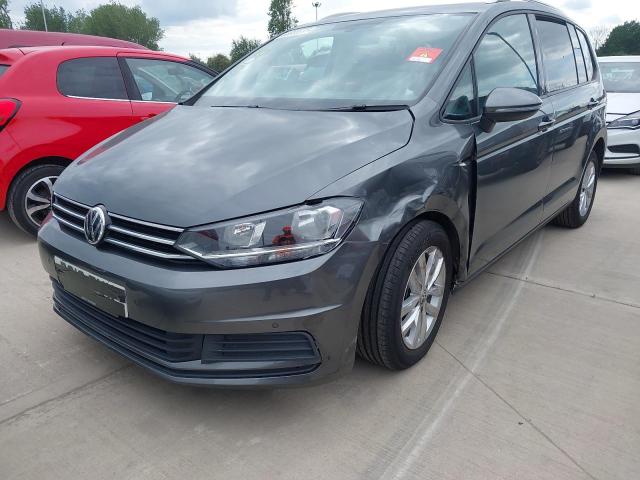 2019 VOLKSWAGEN TOURAN 1.6 TDI 115 SE 5DR DSG for sale at Copart SANDY