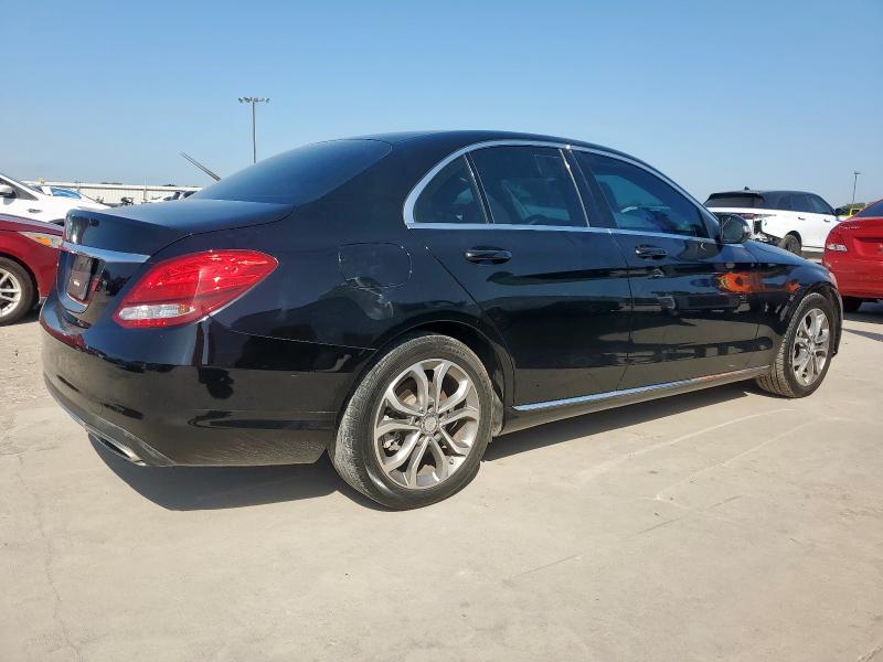 Sedans MERCEDES-BENZ C-CLASS 2015 Czarny