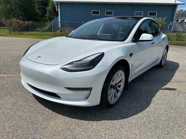 2022 TESLA MODEL 3    à vendre chez Copart MA - NORTH BOSTON