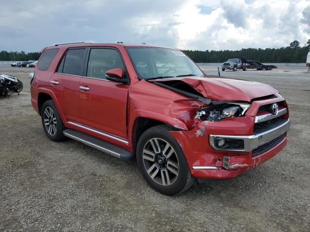  TOYOTA 4RUNNER 2016 Czerwony