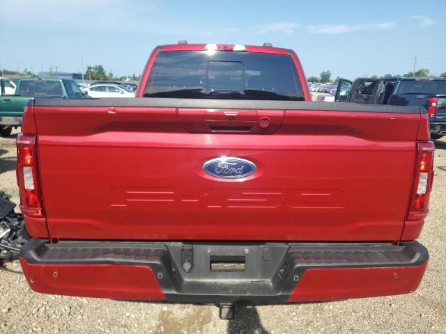 FORD F-150 2021 Красный