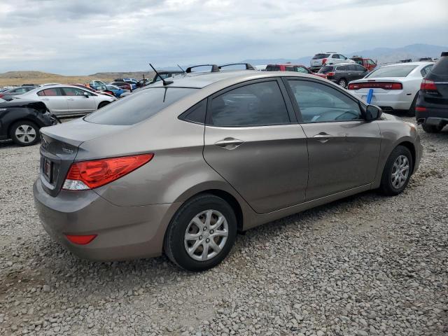 Sedans HYUNDAI ACCENT 2014 Brązowy