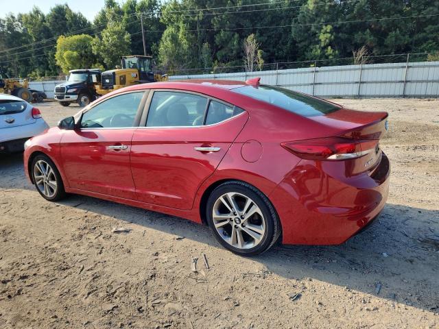  HYUNDAI ELANTRA 2017 Czerwony
