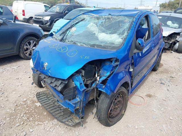2012 PEUGEOT 107 ACTIVE for sale at Copart BRISTOL
