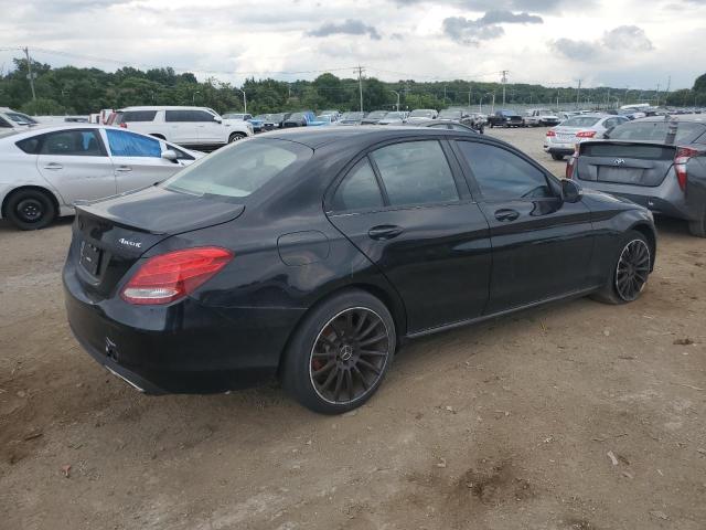 Sedans MERCEDES-BENZ C-CLASS 2016 Czarny