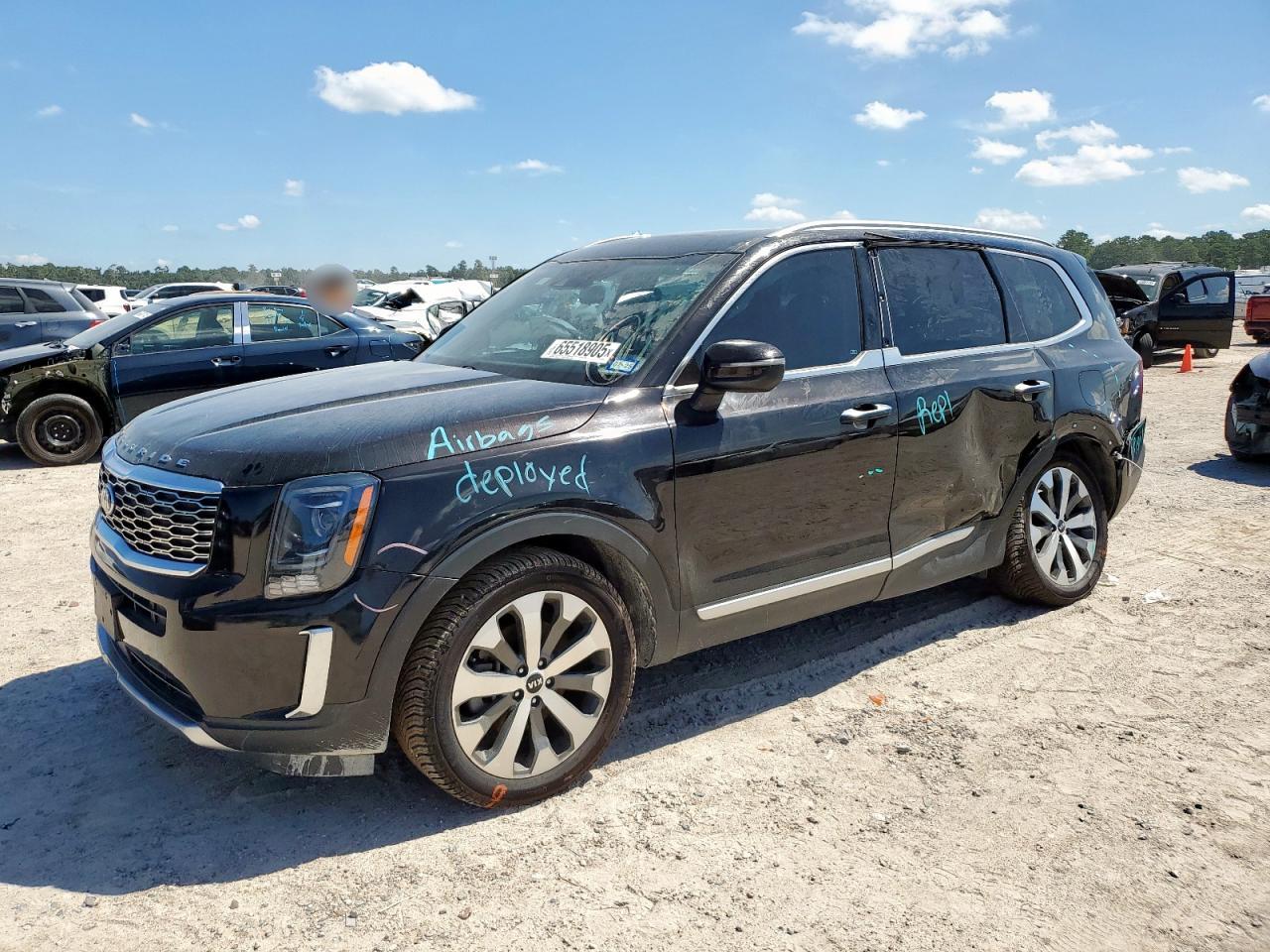 2021 Kia Telluride S VIN: 5XYP6DHCXMG185905 Lot: 65518905