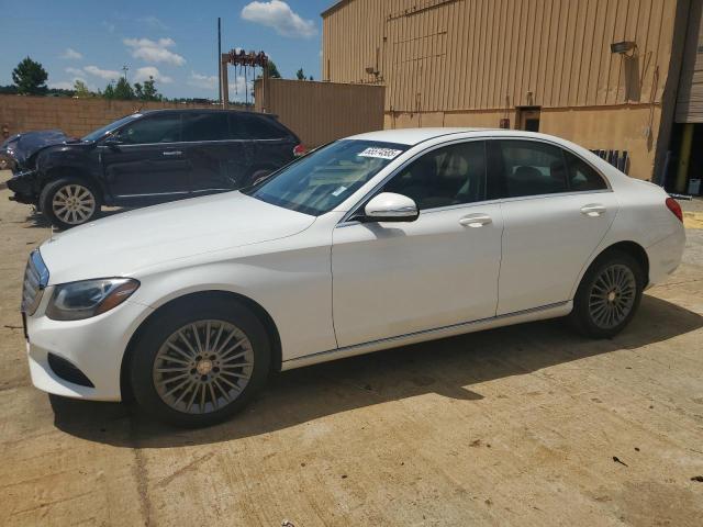 Sedans MERCEDES-BENZ C-CLASS 2015 White