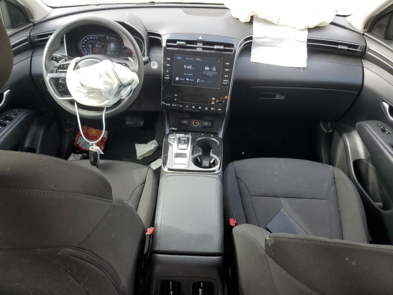 2022 Hyundai Tucson Blue VIN: KM8JBCA19NU020735 Lot: 63148455