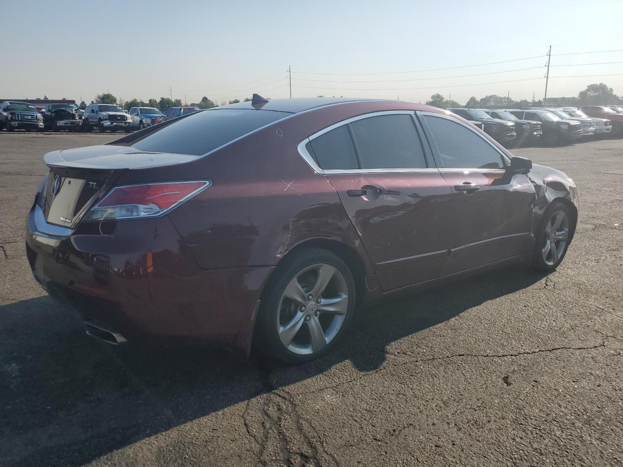 2012 Acura Tl brown sedan gas 19UUA9F54CA006986 photo #4
