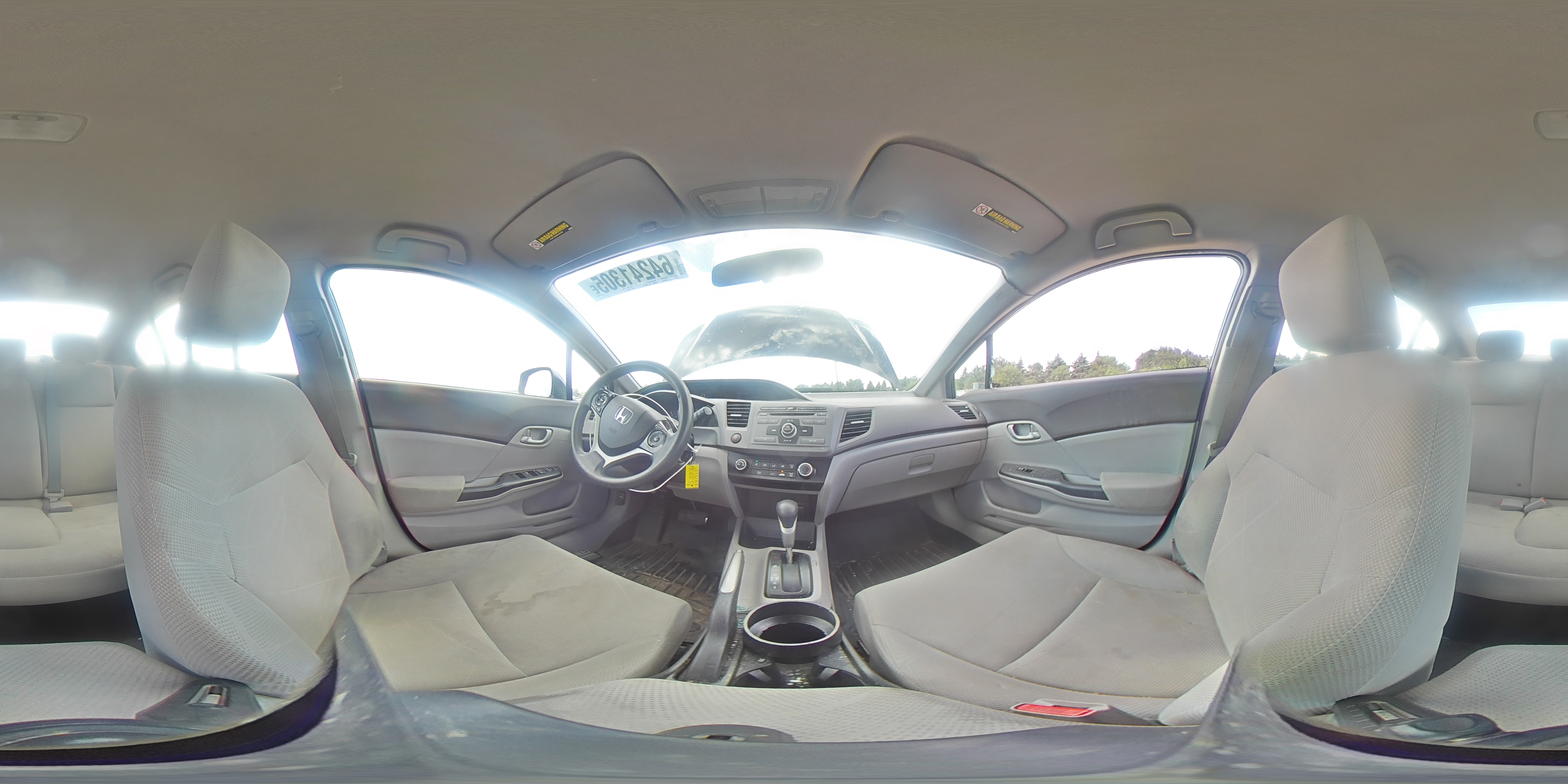 2012 Honda Civic Lx VIN: 2HGFB2F55CH605362 Lot: 64241305