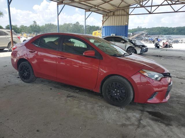  TOYOTA COROLLA 2015 Czerwony