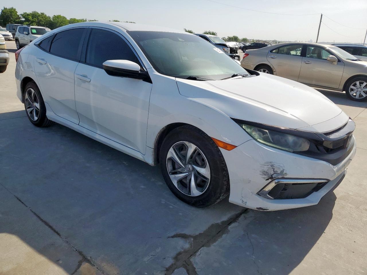 2019 Honda Civic Lx VIN: 19XFC2F61KE044480 Lot: 65413435