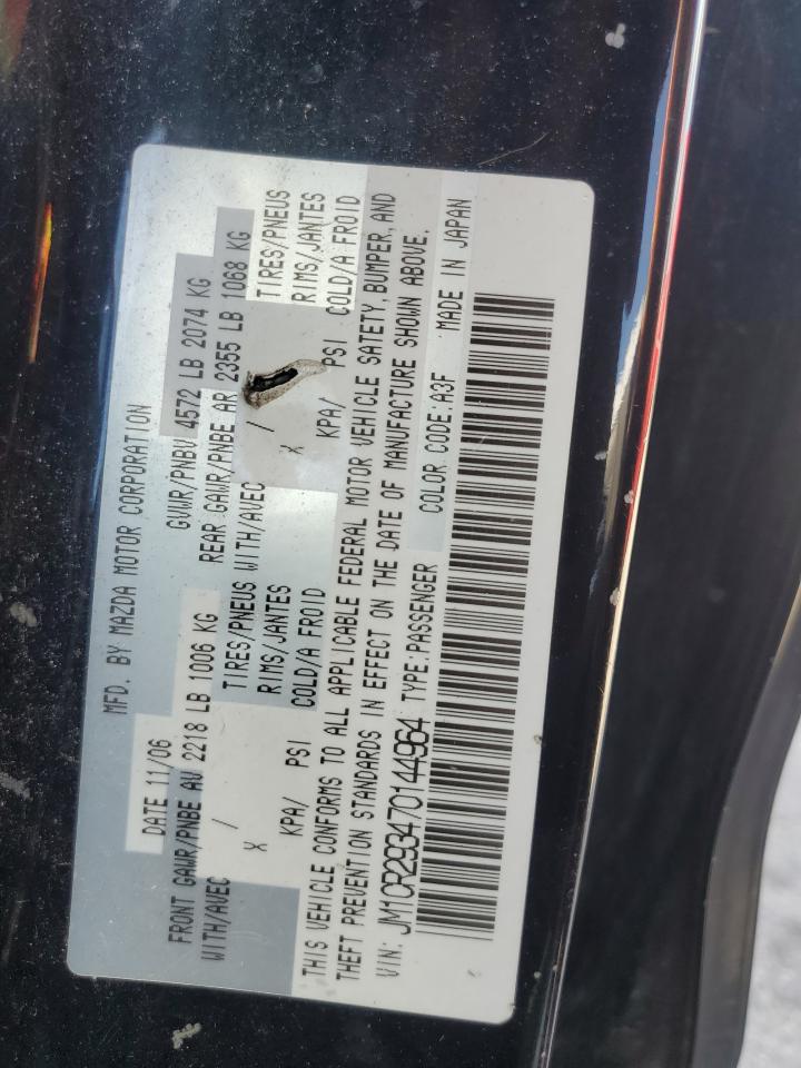 2007 Mazda 5 VIN: JM1CR293470144964 Lot: 65013065