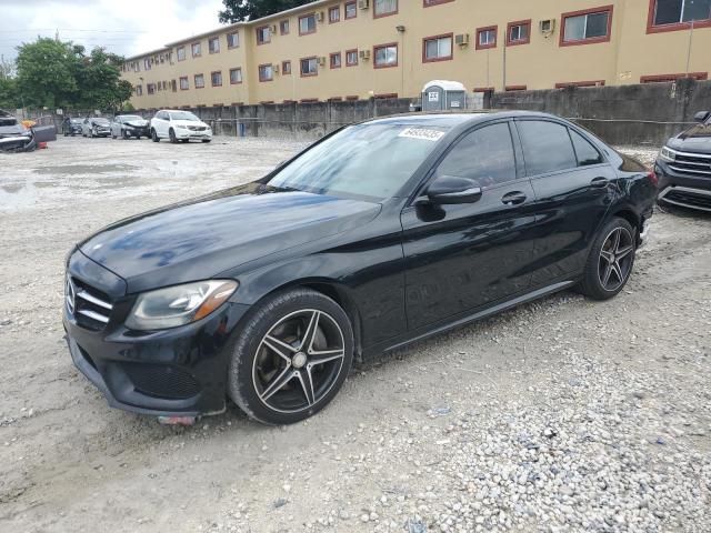  MERCEDES-BENZ C-CLASS 2016 Black