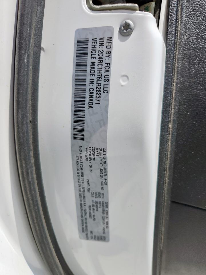 2020 Chrysler Pacifica Hybrid Touring VIN: 2C4RC1H76LR282371 Lot: 63848795