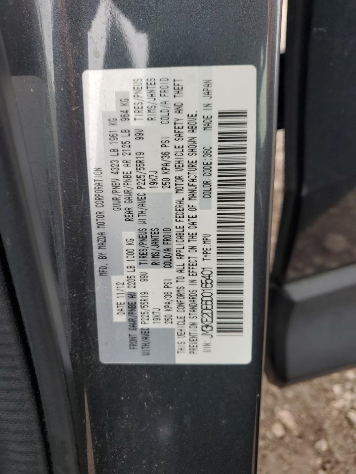 2013 Mazda Cx-5 Gt VIN: JM3KE2DE6D0165401 Lot: 64648175