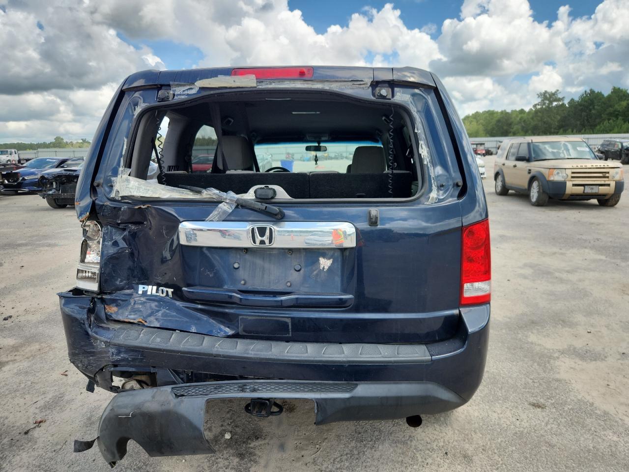 2012 Honda Pilot Lx VIN: 5FNYF3H23CB029247 Lot: 64478625
