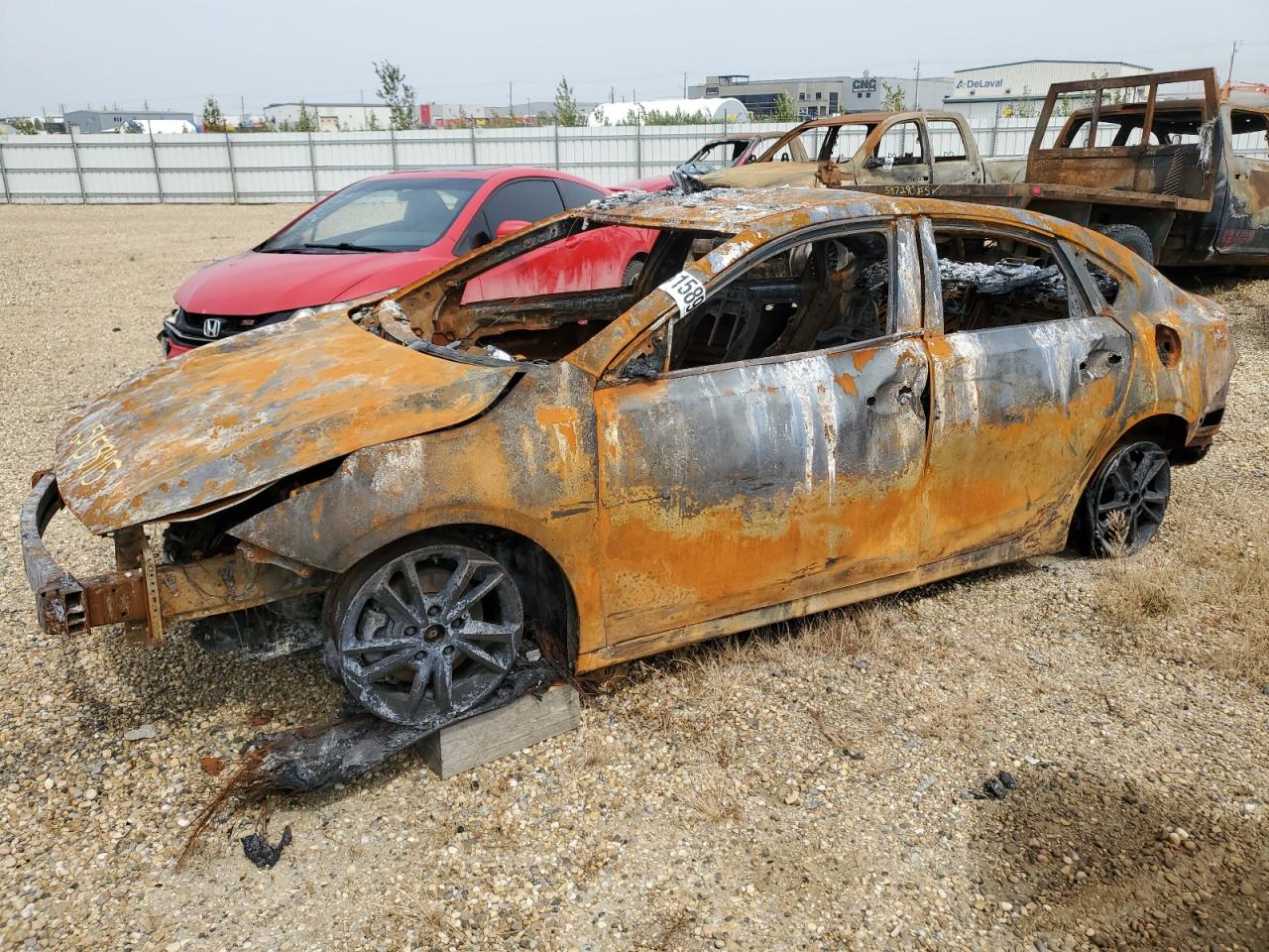 2022 Kia Forte Gt Line VIN: 3KPF34AD1NE463273 Lot: 65158915