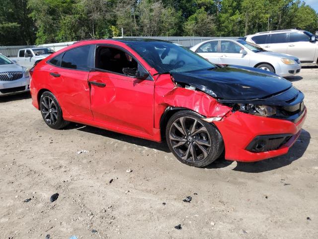  HONDA CIVIC 2019 Красный