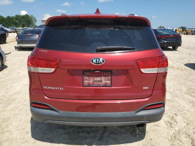  KIA SORENTO 2016 Red