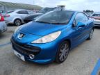 2007 PEUGEOT 207 GT CC for sale at Copart NEWBURY