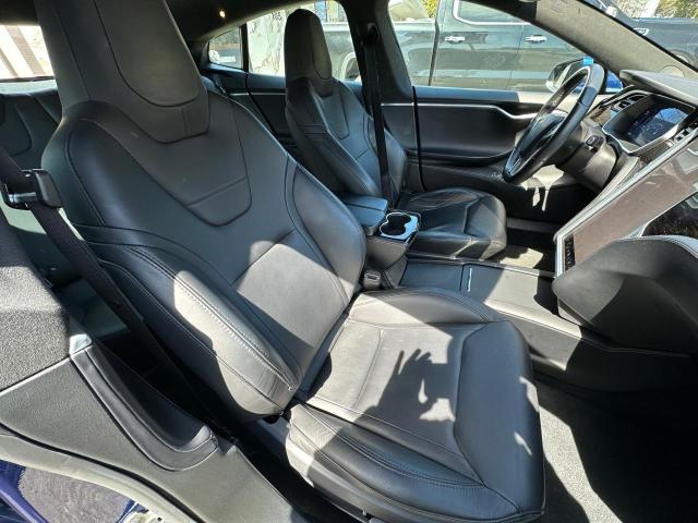 Hatchbacks TESLA MODEL S 2016 Blue