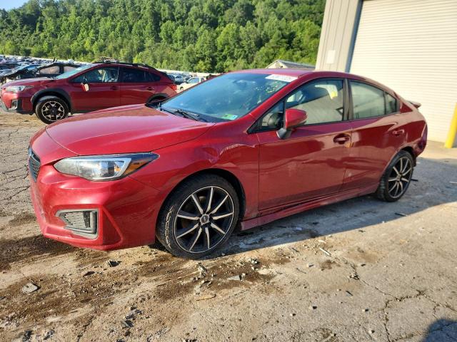  SUBARU IMPREZA 2017 Красный