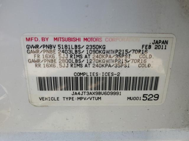 2011 MITSUBISHI OUTLANDER SE  