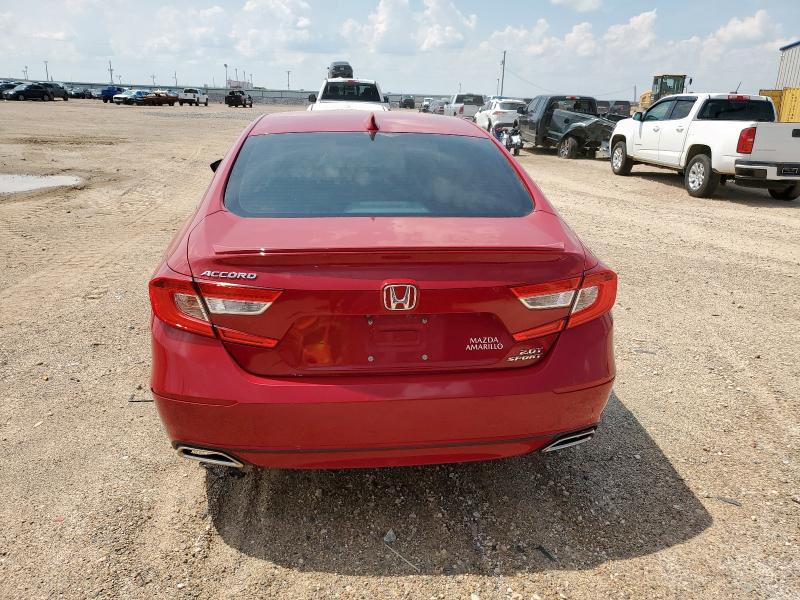  HONDA ACCORD 2020 Красный