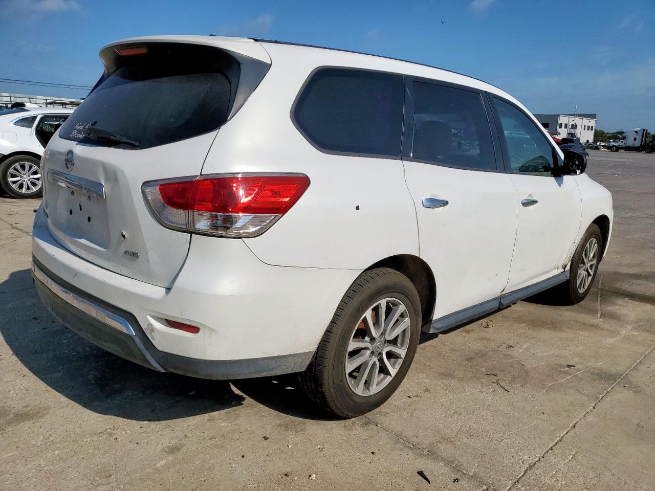 2014 Nissan Pathfinder S white null gas 5N1AR2MM9EC651499 photo #4