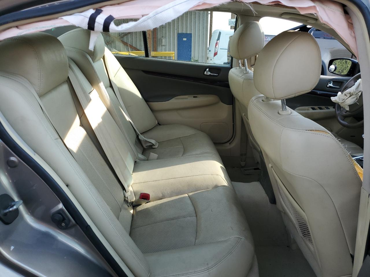 2010 Infiniti G37 VIN: JN1CV6AR9AM457868 Lot: 63687125