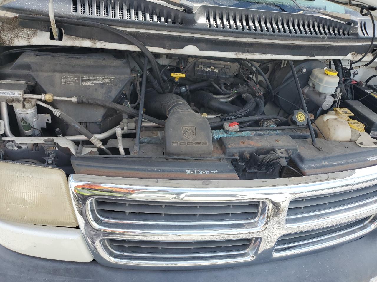 2002 Dodge Ram Wagon B3500 VIN: 2B5WB35Z52K124143 Lot: 63028105