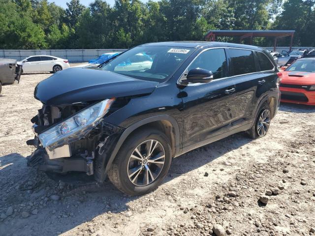  TOYOTA HIGHLANDER 2019 Czarny