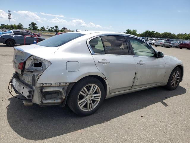  INFINITI G37 2013 Silver