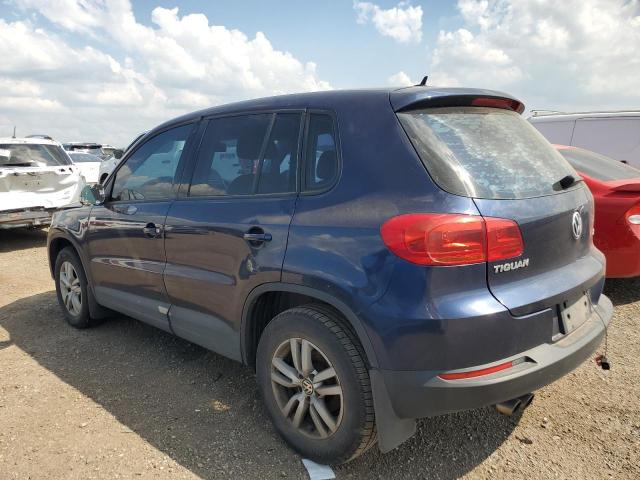  VOLKSWAGEN TIGUAN 2013 Синий