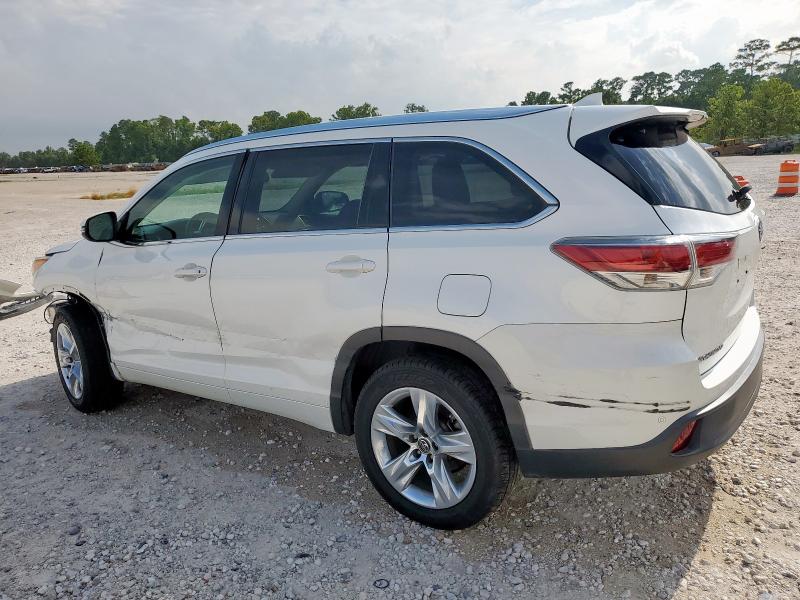  TOYOTA HIGHLANDER 2016 Белы