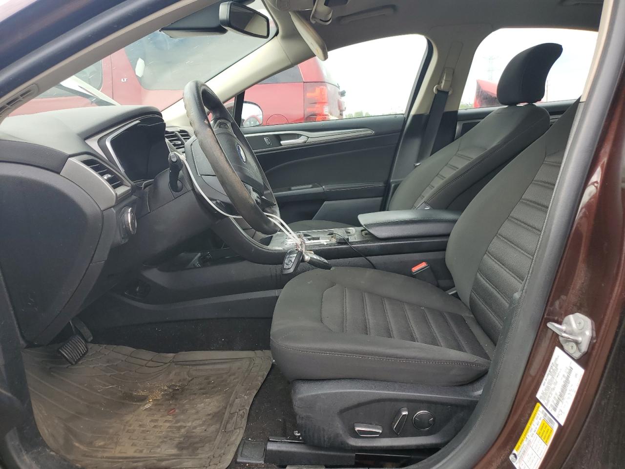 2019 Ford Fusion Se VIN: 3FA6P0HD6KR195382 Lot: 64417545