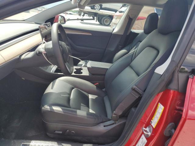  TESLA MODEL 3 2022 Red