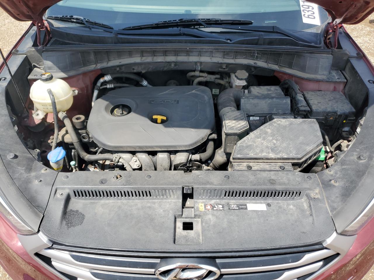 2017 Hyundai Tucson Se VIN: KM8J23A44HU410043 Lot: 63911665