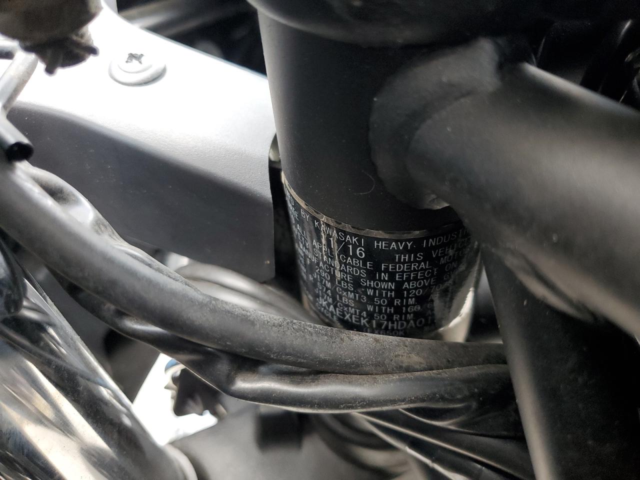 jkaexek17hda01782 JKAEXEK17HDA01782 2017 Kawasaki Ex650 F