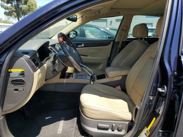  HYUNDAI GENESIS 2012 Синий