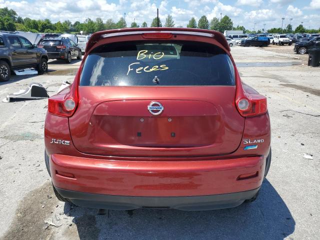  NISSAN JUKE 2014 Красный