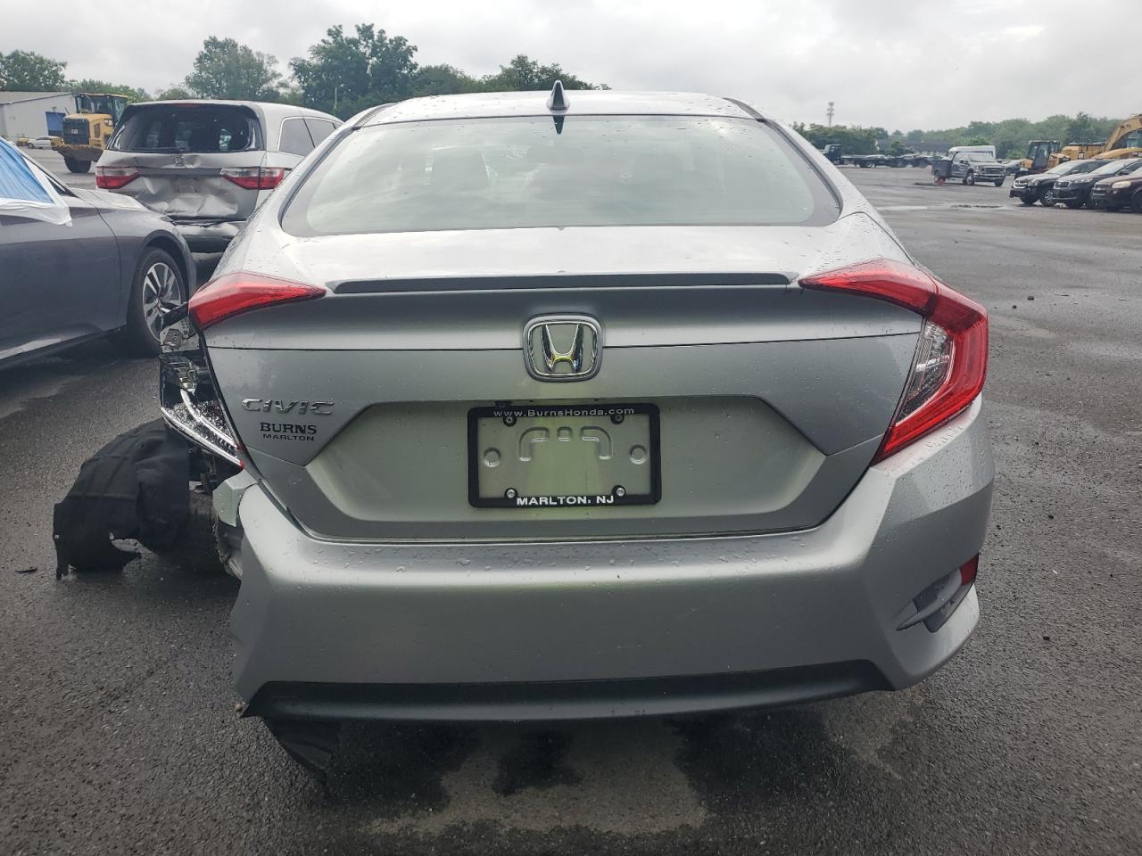 2018 Honda Civic Exl VIN: JHMFC1F77JX016330 Lot: 63201345