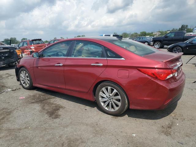  HYUNDAI SONATA 2014 Czerwony