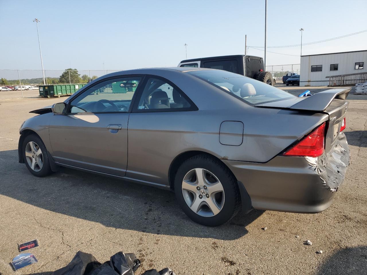 2004 Honda Civic Ex grey null gas 1HGEM21964L006166 photo #3