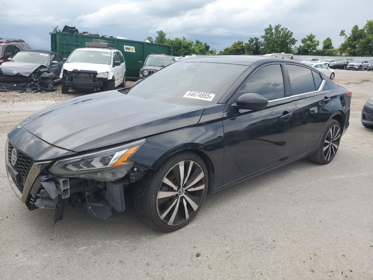2021 Nissan Altima Sr VIN: 1N4BL4CW7MN309289 Lot: 64674865
