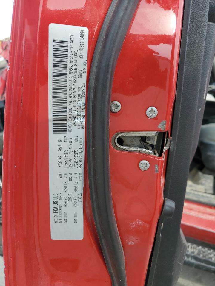 2018 Ram 2500 St VIN: 3C6UR5CL5JG379429 Lot: 66661945