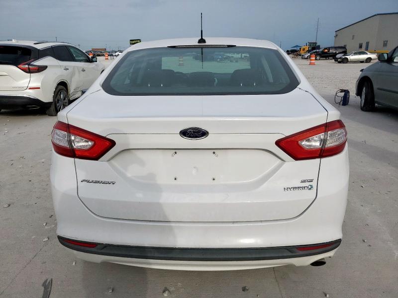 Sedans FORD FUSION 2013 White